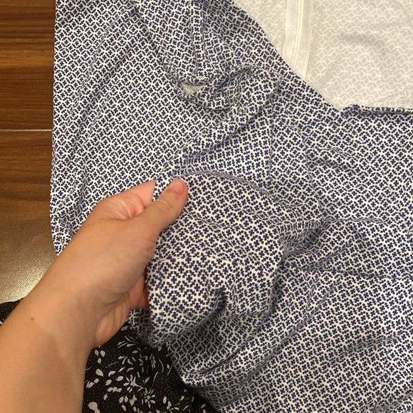 MaxMara weekend / Maxi Dress V-Neck Faux Wrap trellis print  medium - Picture 4 of 4